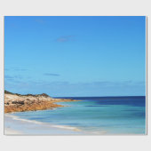 ビーチ美しい、 ラッピングペーパー (フラット)