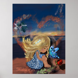 ビーチ考えに来た ポスター