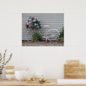 ビーチ自転車 ポスター (キッチン)