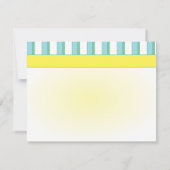 ビーチ自転車 招待状 (裏面)