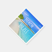 ビーチ至福 スタンダードカクテルナプキン (角)