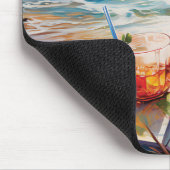 ビーチ至福 マウスパッド (コーナー)