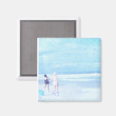 ビーチ至福 マグネット (正面/裏面)