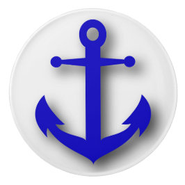 ビーチ航海のいかりキャビネット引出しノブ セラミックノブ