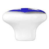 ビーチ航海のいかりキャビネット引出しノブ セラミックノブ (側面)