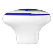 ビーチ航海のいかりキャビネット引出しノブ セラミックノブ (側面)