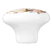 ビーチ航海のいかり海水色 セラミックノブ (側面)