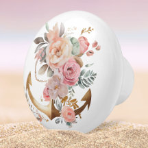 ビーチ航海のいかり海水色