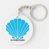 ビーチ航海のキーチェーン， 「両側」を参照 キーホルダー (裏面)