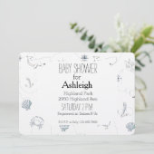 ビーチ航海のシャワー 招待状 (スタンド正面)