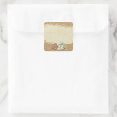 ビーチ航海のシーシェル&サンド海ブティック スクエアシール (バッグ)