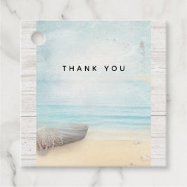 ビーチ航海のシーンとローボート&魚釣りネット フェイバータグ