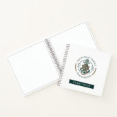 ビーチ航海のハウスファミリーネームカスタムゲストブック ノートブック (内部)