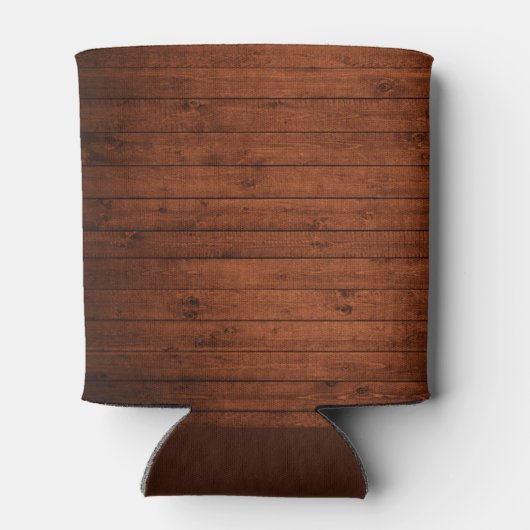 ビーチ航海のハウスファミリー名いかりウッド 缶クーラー (裏面)