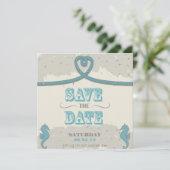 ビーチ航海のハートノット日付の保存 セーブザデート (スタンド正面)