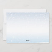 ビーチ航海のボーター写真クリスマスカード シーズンカード (裏面)