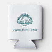 ビーチ航海の先カスタムウェディング 缶クーラー (裏面)