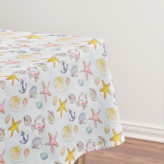 ビーチ航海の海シースターフィッシュボートいかり テーブルクロス (インサイチュ)
