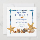 ビーチ船酔い予告 招待状 (正面)