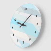 ビーチ色 ラージ壁時計 (傾斜)