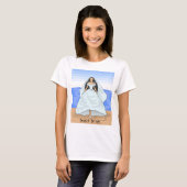 ビーチ花嫁シャツ Tシャツ (正面フル)