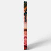 ビーチ芸術的バードシー iPhoneケース (左側面)