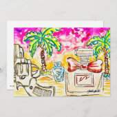 ビーチ芸術 シーズンカード (正面/裏面)