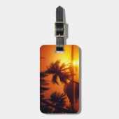 ビーチ荷物タグ ラゲッジタグ (正面縦)