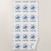 ビーチ菌 ビーチタオル (正面)