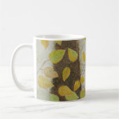 ビーチ葉 コーヒーマグカップ (左)