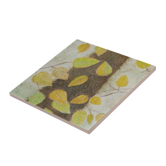 ビーチ葉 タイル (側面)