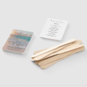 ビーチ葬儀お祝い ハンドファン (組立なし)