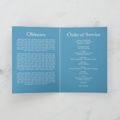 ビーチ葬儀プログラム |サービスの順序 プログラム (内部)