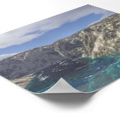 ビーチ藻 ポスター (角)