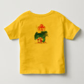 ビーチ衣服 トドラーTシャツ (裏面)