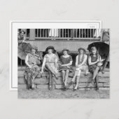 ビーチ衣装コンテスト， 1921 ポストカード (正面/裏面)