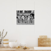 ビーチ衣装コンテスト, 1921.ヴィンテージ写真 ポスター (キッチン)