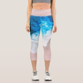 ビーチ表示 カプリレギンス (正面)