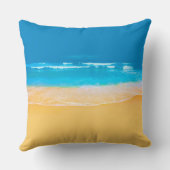 ビーチ表示 クッション (裏面)