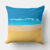 ビーチ表示 クッション (正面)