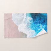 ビーチ表示 バスタオルセット (ハンドタオル)