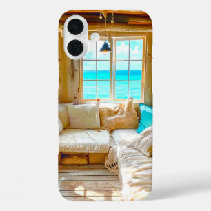 ビーチ表示 iPhone 16 PLUSケース