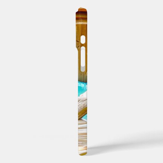 ビーチ表示 Case-Mate iPhoneケース (裏面 / 左)