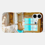 ビーチ表示 iPhoneケース (裏面横)