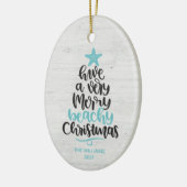 ビーチ装飾品 セラミックオーナメント (左)