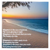 ビーチ詩セラミックタイル タイル (正面)