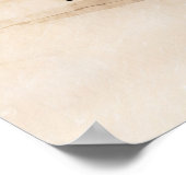 ビーチ誓の更新パーティー歓迎の看板ポスター ポスター (角)