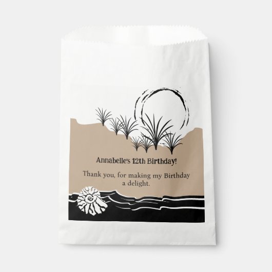 ビーチ誕生会だ フェイバーバッグ (正面)