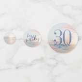 ビーチ誕生日パーティー名Any Age コンフェッティ (正面)