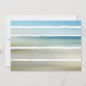 ビーチ誕生日大人サマーカクテルパーティー 招待状 (裏面)